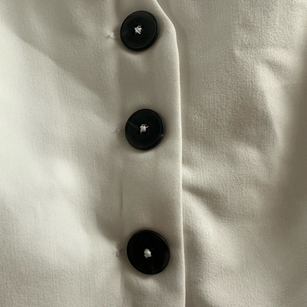 🆕 ASOS DESIGN Cropped Button Down Vest Size 12 - Picture 3 of 12